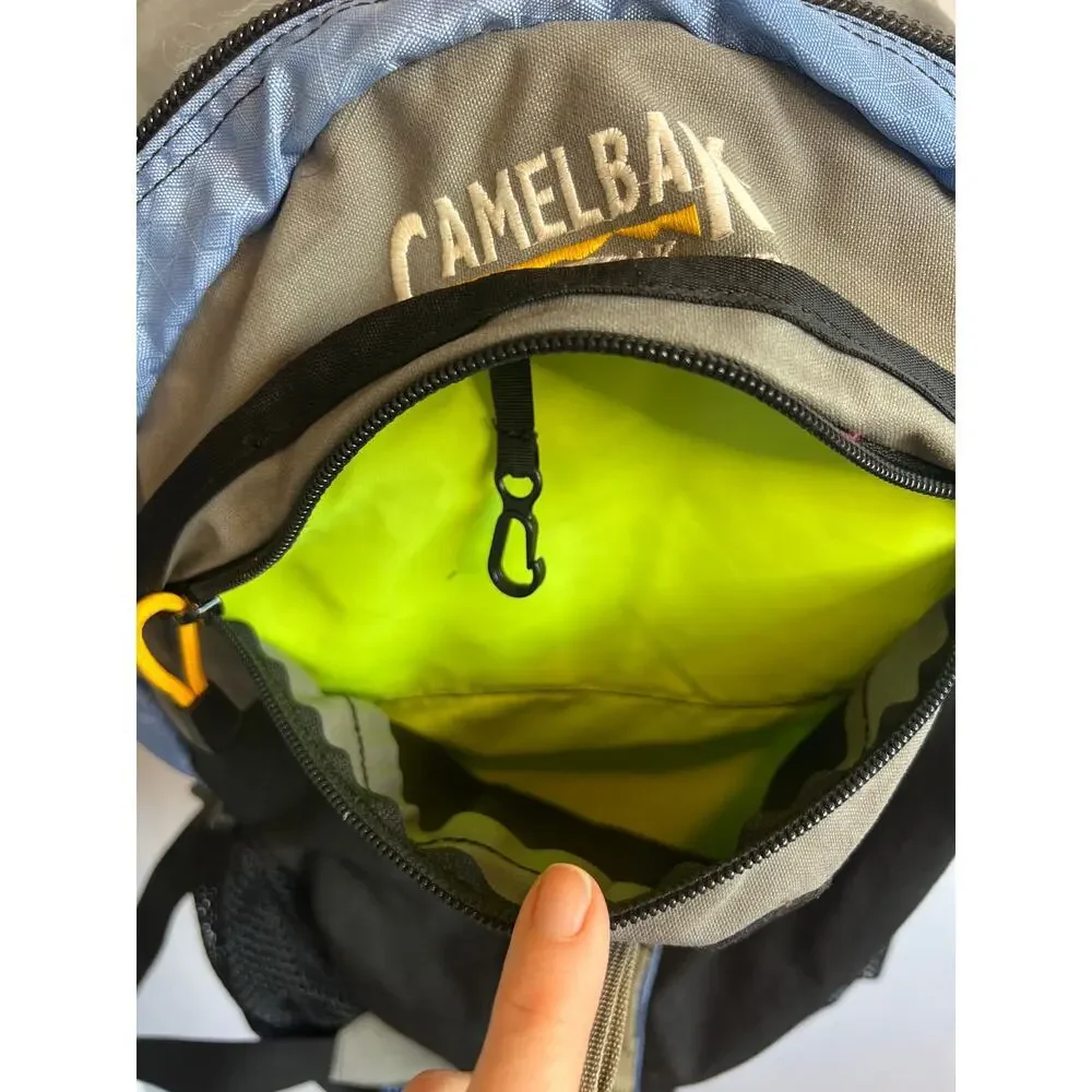 Camelbak Bagger hydration backpack Vintage Blue and Gray